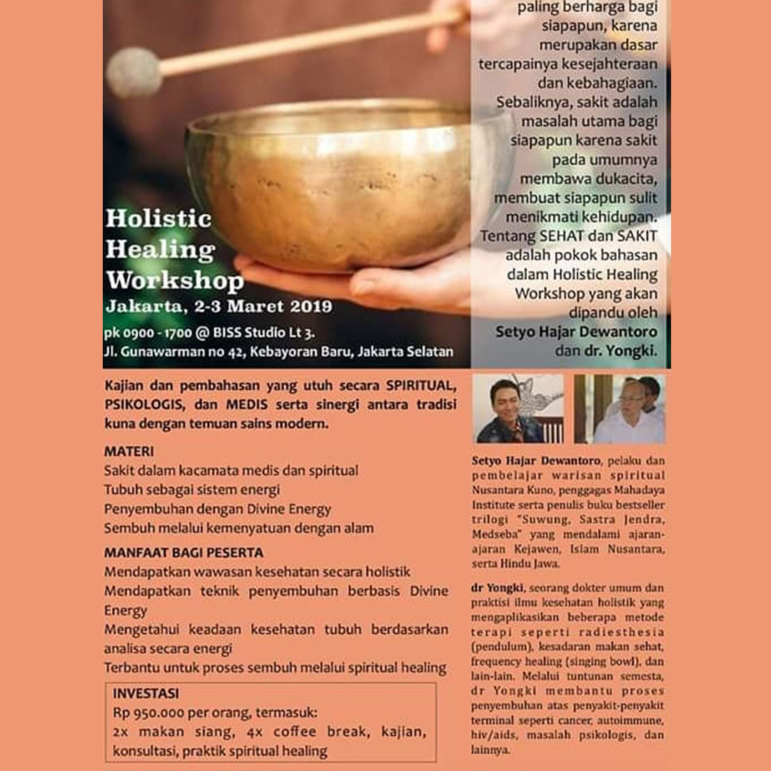 Holistic Healing Workshop Holistic Healing Workshop