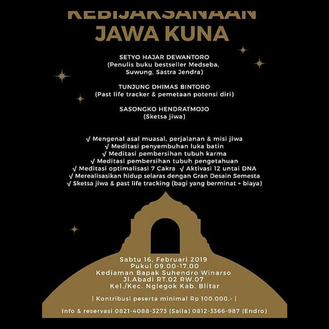 Kebijaksanaan Jawa Kuna Kebijaksanaan Jawa Kuna