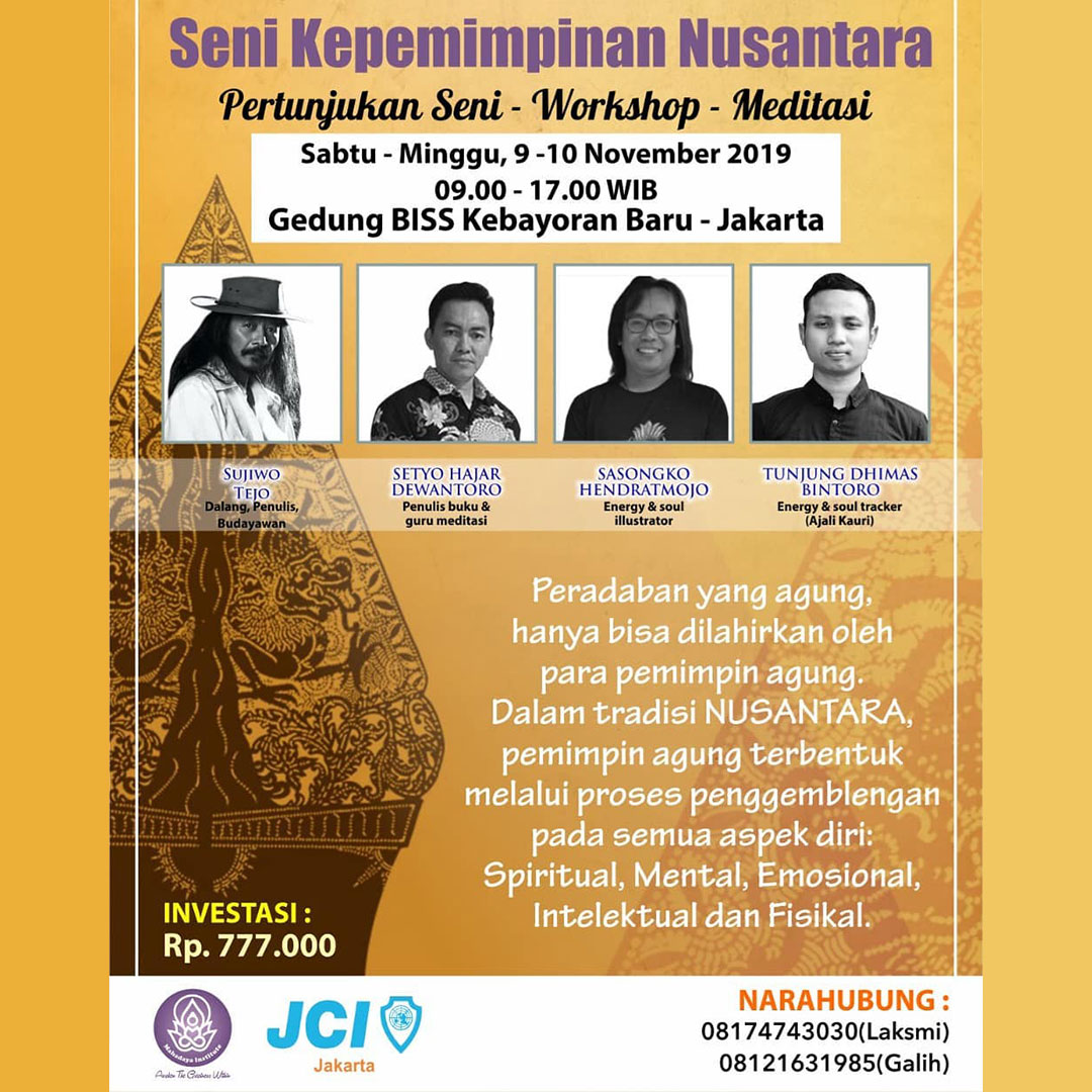 Seni Kepemimpinan Nusantara Seni Kepemimpinan Nusantara