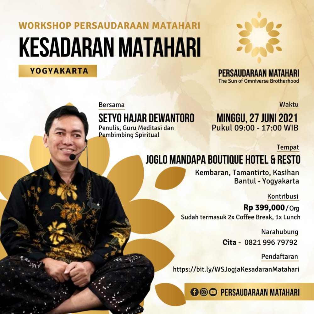 Workshop Yogyakarta: Kesadaran Matahari Workshop Yogyakarta: Kesadaran Matahari