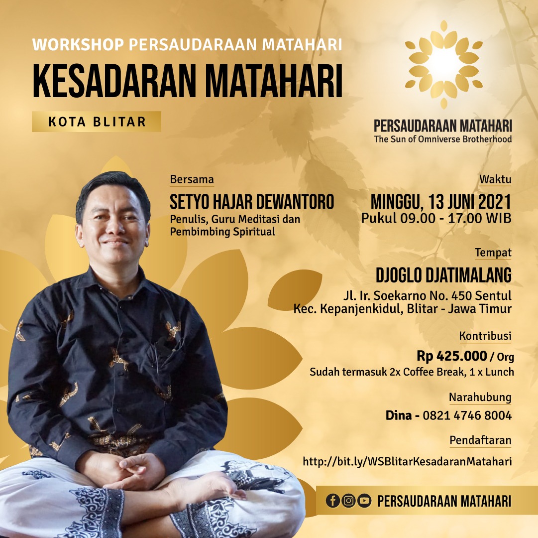 Workshop Blitar: Kesadaran Matahari Workshop Blitar: Kesadaran Matahari