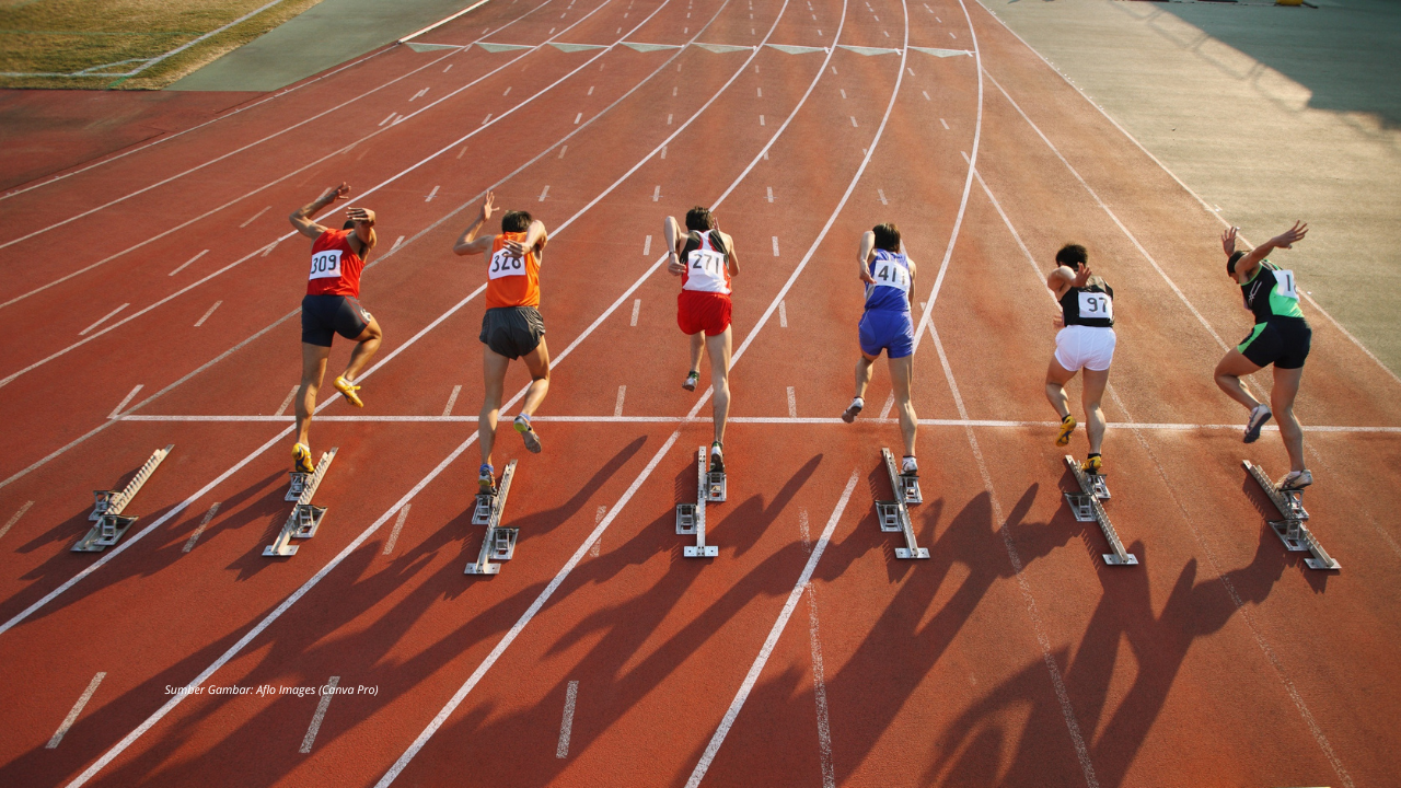 Lari tanpa tahu finish