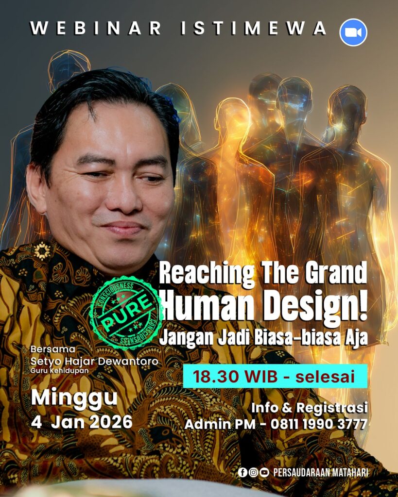 Reaching the Grand Human Design! Jangan Jadi Biasa-biasa Aja
