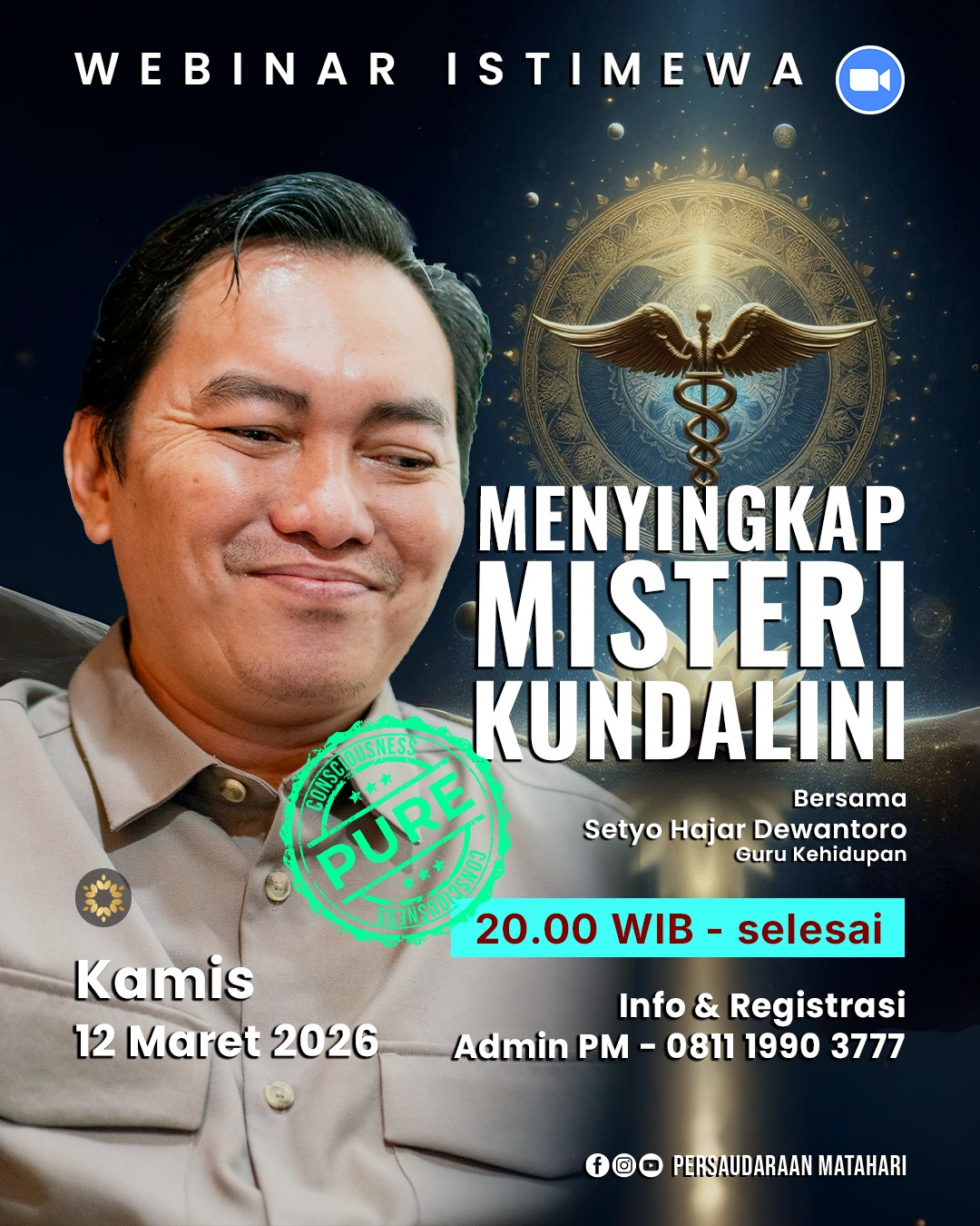 Webinar Menyingkap Misteri Kundalini