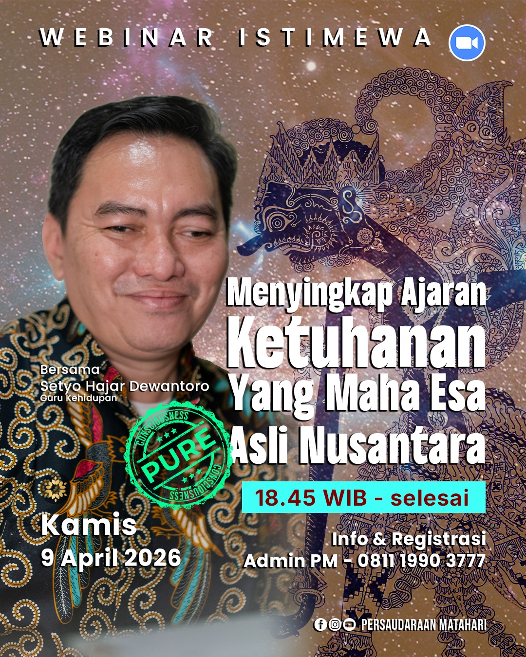 Menyingkap Ajaran Ketuhanan Yang Maha Esa Asli Nusantara