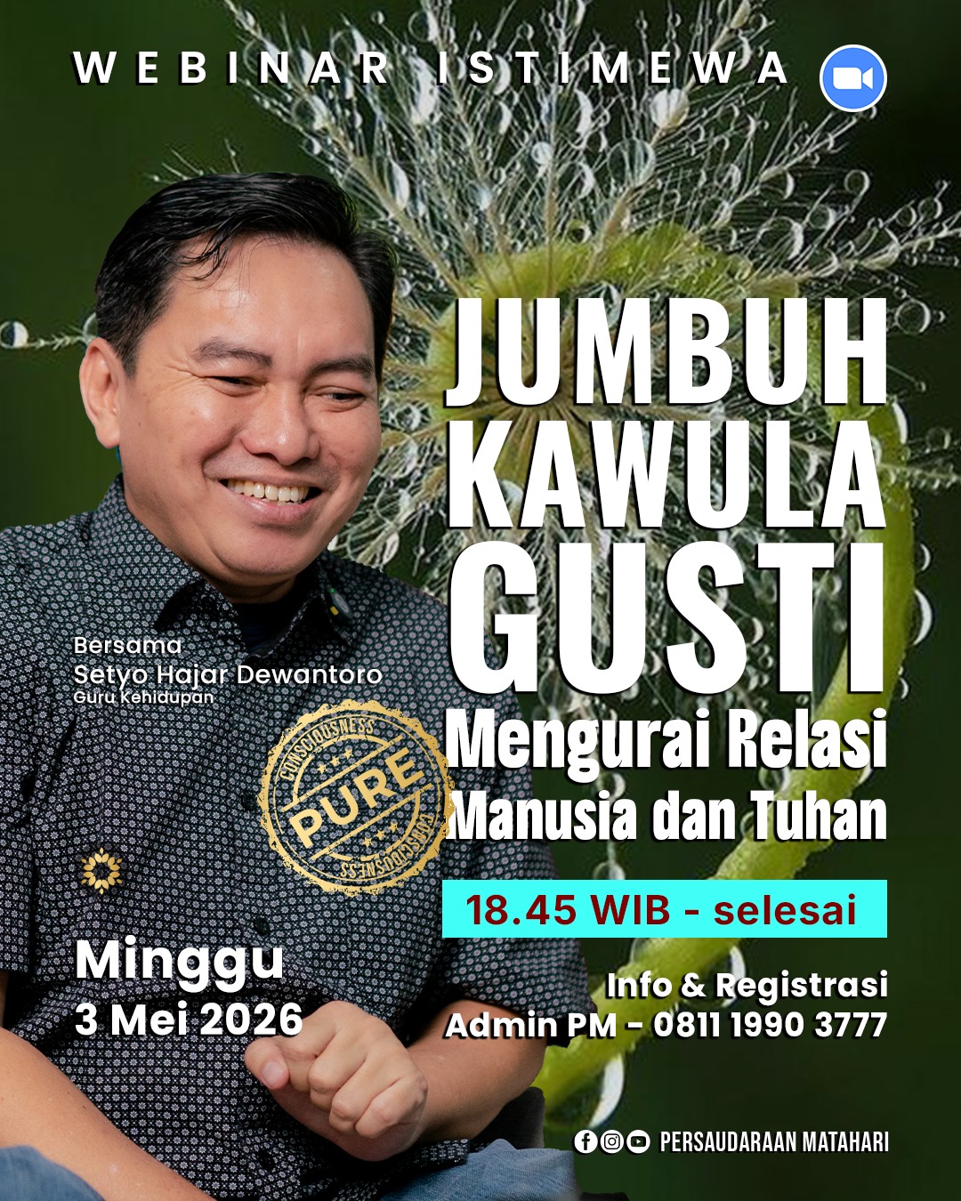 JUMBUH KAWULA GUSTI Mengurai Relasi Manusia dan Tuhan