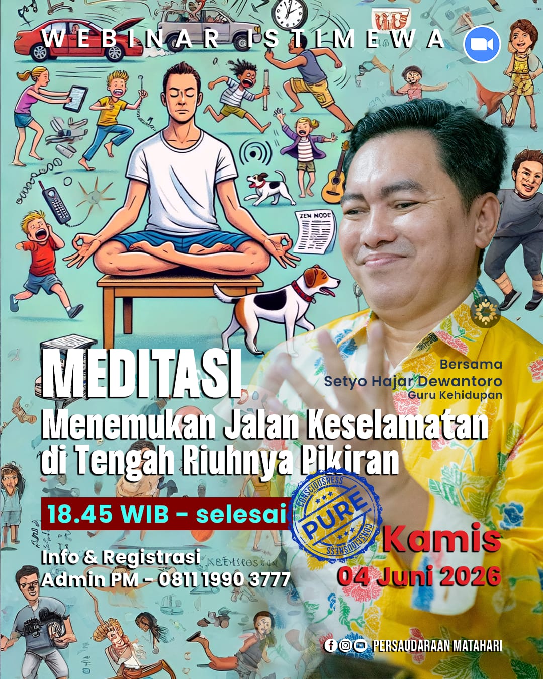 MEDITASI Menemukan Jalan Keselamatan di Tengah Riuhnya Pikiran