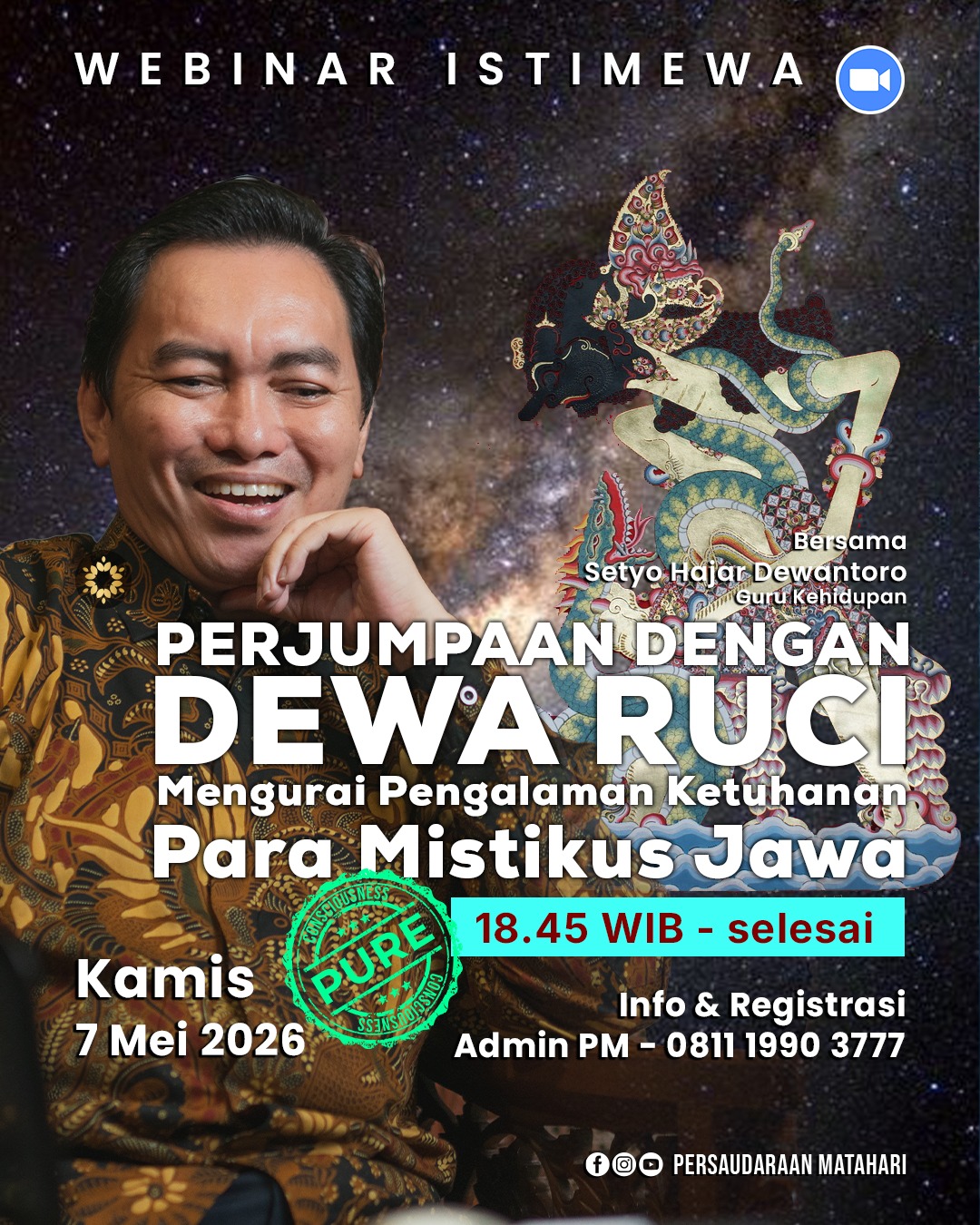 PERJUMPAAN DENGAN DEWA RUCI Mengurai Pengalaman Ketuhanan Para Mistikus Jawa