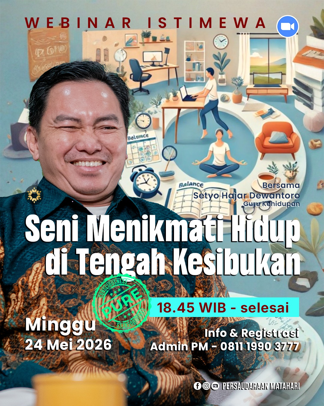 Seni Menikmati Hidup di Tengah Kesibukan