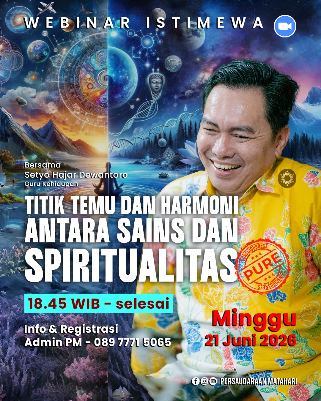 TITIK TEMU DAN HARMONI ANTARA SAINS DAN SPIRITUALITAS TITIK TEMU DAN HARMONI ANTARA SAINS DAN SPIRITUALITAS