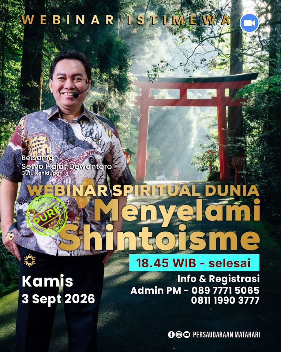 WEBINAR SPIRITUAL DUNIA Menyelami Shintoisme WEBINAR SPIRITUAL DUNIA Menyelami Shintoisme
