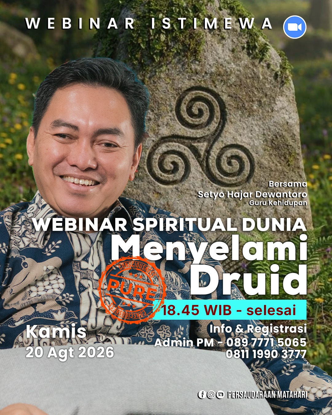WEBINAR SPIRITUAL DUNIA ‎Menyelami Druid