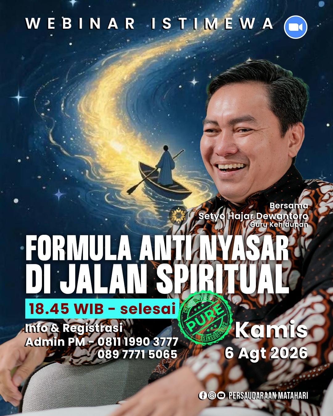 FORMULA ANTI NYASAR DI JALAN SPIRITUAL FORMULA ANTI NYASAR DI JALAN SPIRITUAL