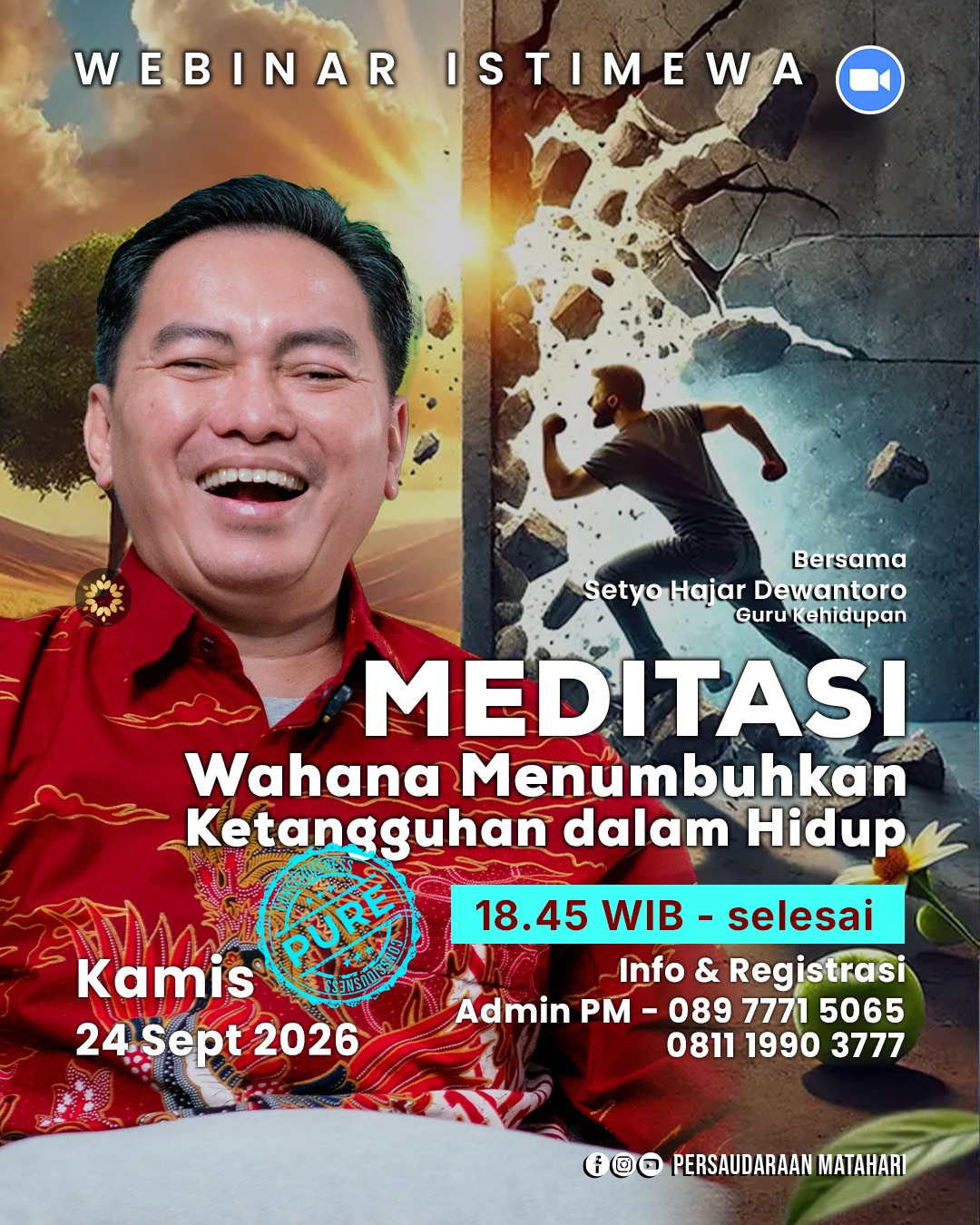 MEDITASI Wahana Menumbuhkan Ketangguhan dalam Hidup