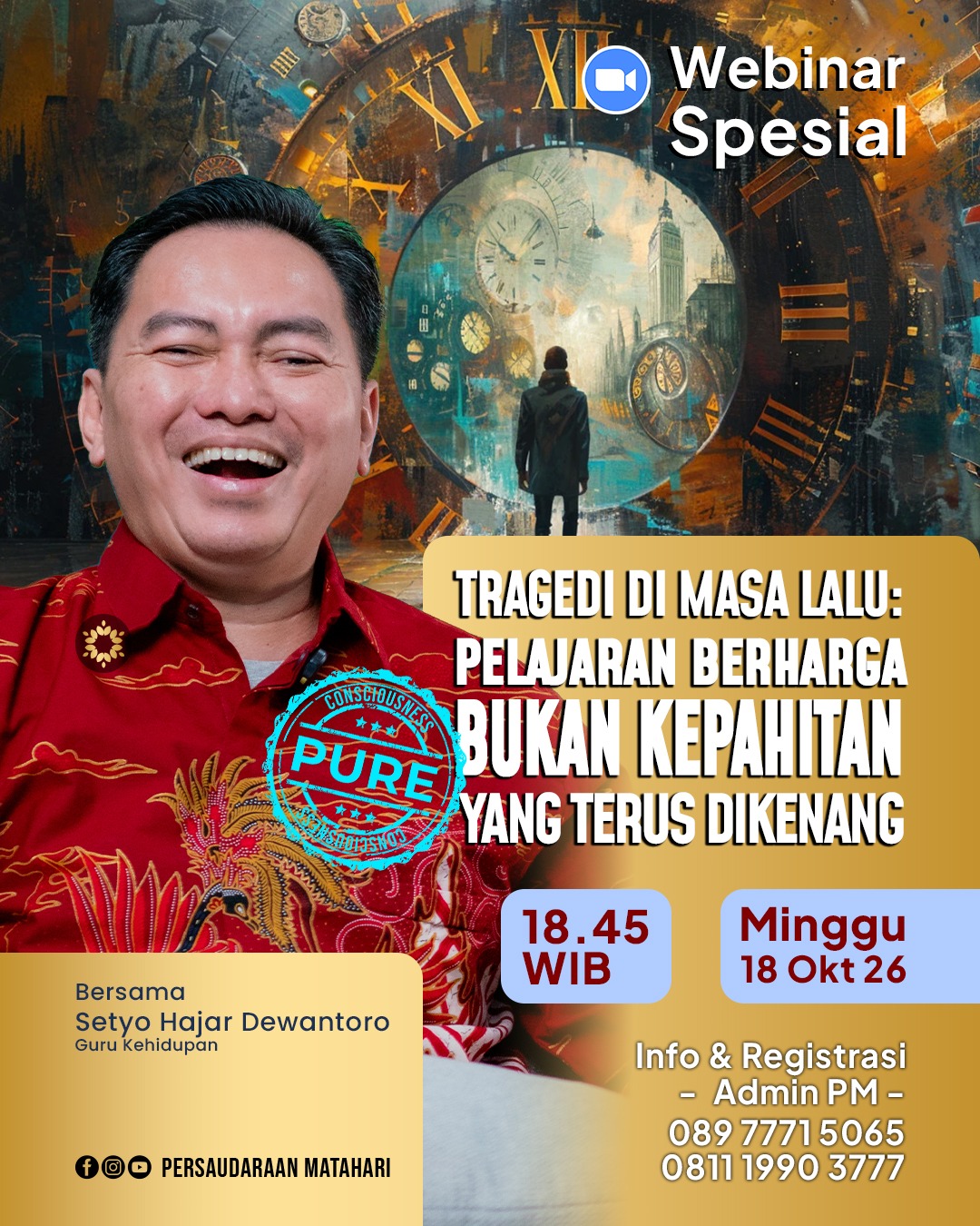 TRAGEDI DI MASA LALU: PELAJARAN BERHARGA, BUKAN KEPAHITAN YANG TERUS DIKENANG TRAGEDI DI MASA LALU: PELAJARAN BERHARGA, BUKAN KEPAHITAN YANG TERUS DIKENANG